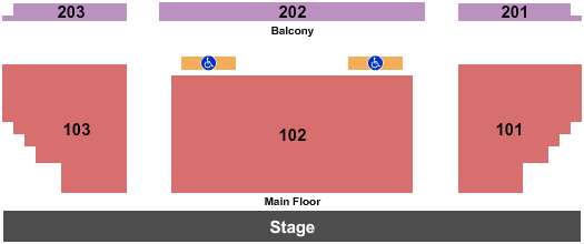 Des Plaines Theatre NSYNC Seating Chart